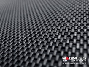 Alfa Romeo Stelvio Floor Liners - All Weather - Rubberized - Premium - Rear 3 Piece Set